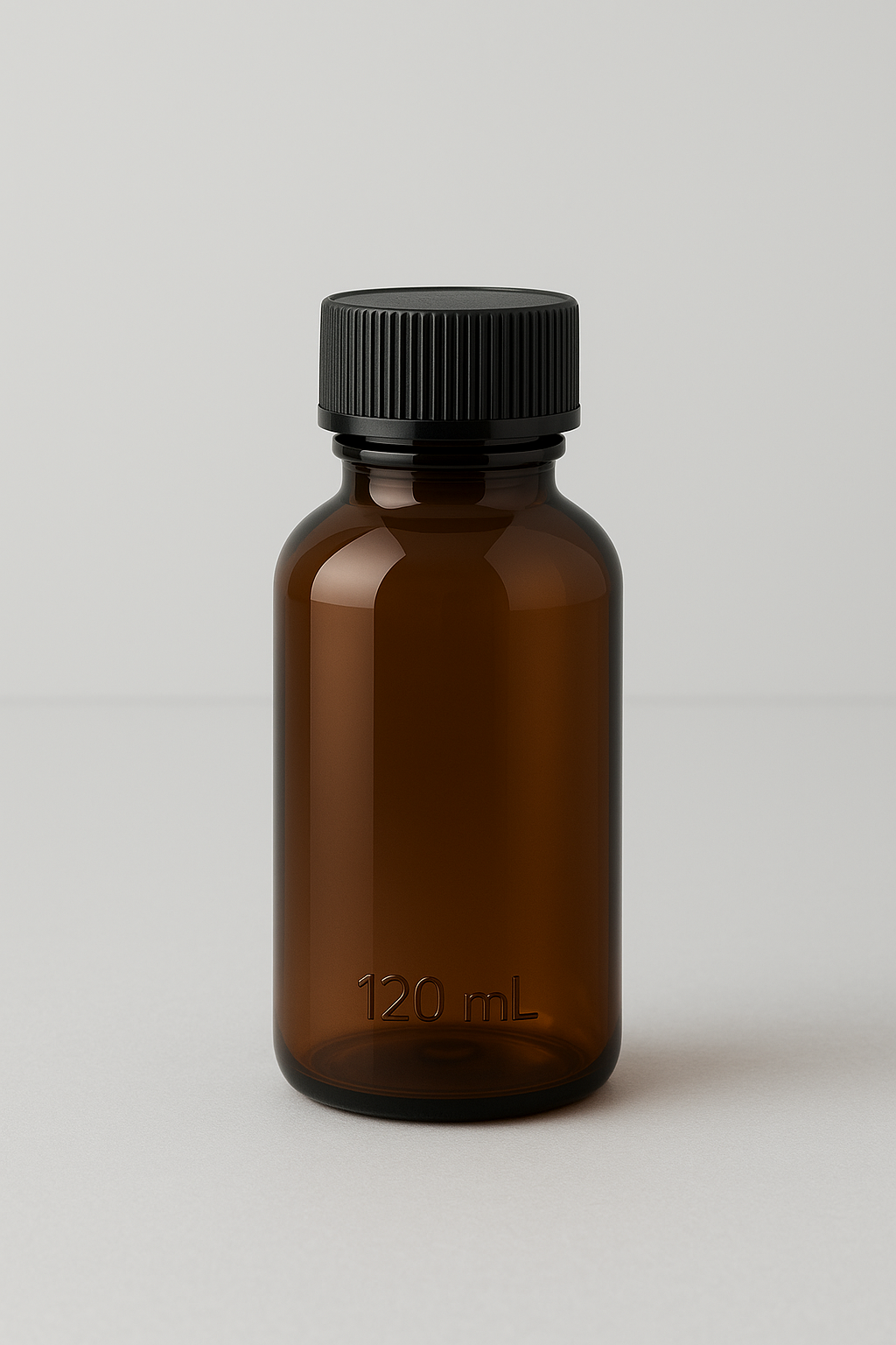 PET Bottles 120 ML (25mm, Amber Transparent, Any other Color)