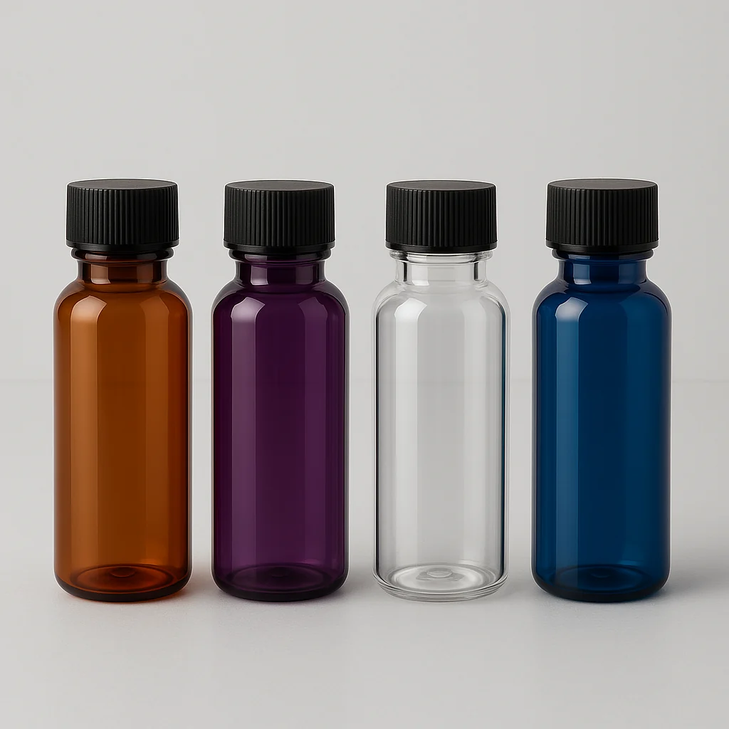 PET Bottles 90 ML (25 mm, Amber Transparent, Any other Color)